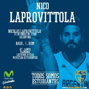 Laprovittola ya es jugador de Estudiantes