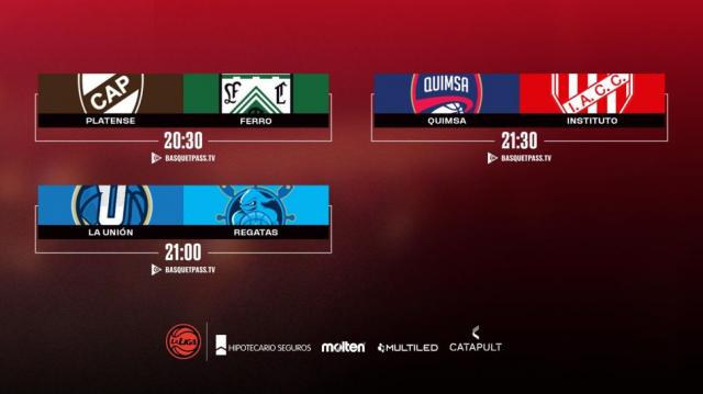 Tres juegos con un encuentro central en el Norte