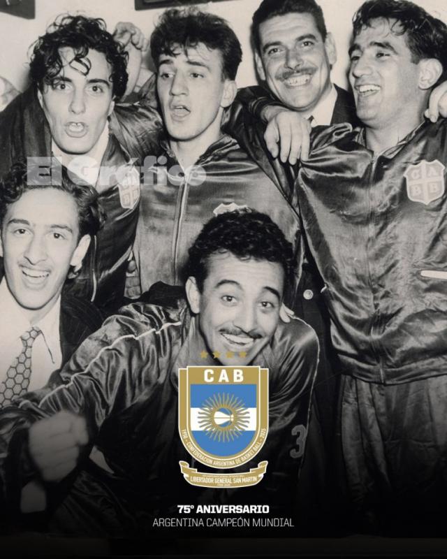 75 a�os del primer Campe�n Mundial: la voz del capit�n Ricardo Gonz�lez y el recuerdo de un equipo que hizo historia